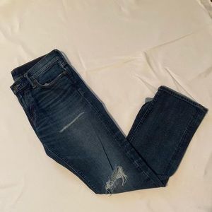 Abercrombie & Fitch Dark/Medium Wash Jeans